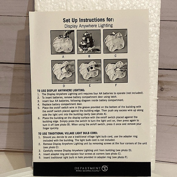 DEPARTMENT 56 - William and Robert Glaser Stained Glass - HV - Dickens Village - Picture 9 of 13